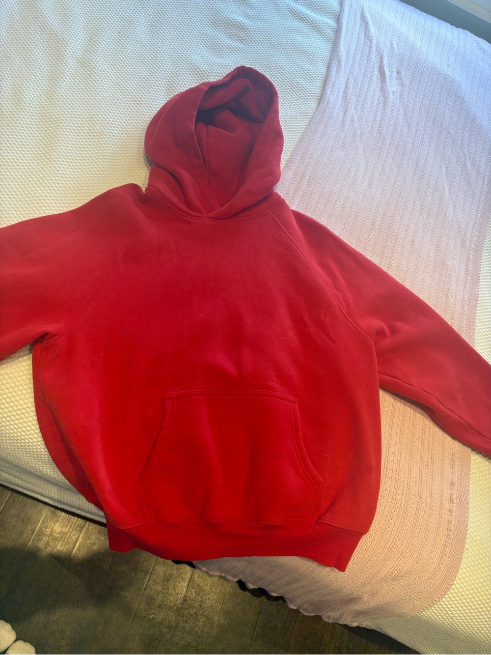 Red Aritzia Hoodie